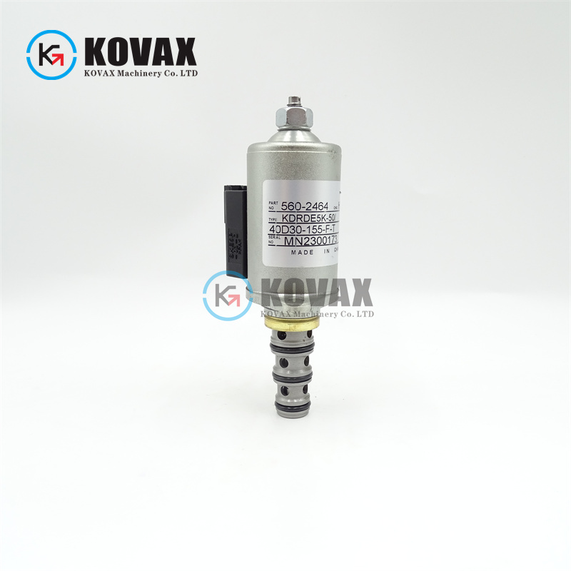 KOVAX KDRDE5K-5040D30-155-F-T Hydraulic Solenoid Valve for 560-2464 E320GC E330 345GC/349GC
